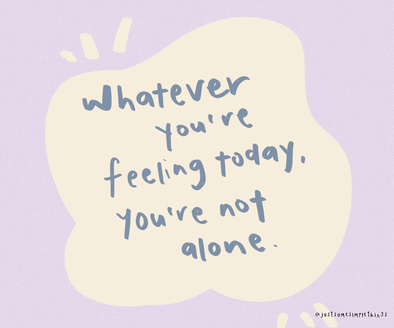 hey human, you're not alone.