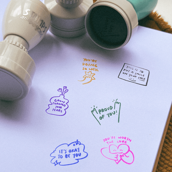 Stamps and Beyond X Simple Things- Prioritising Mental Health Stamp Set