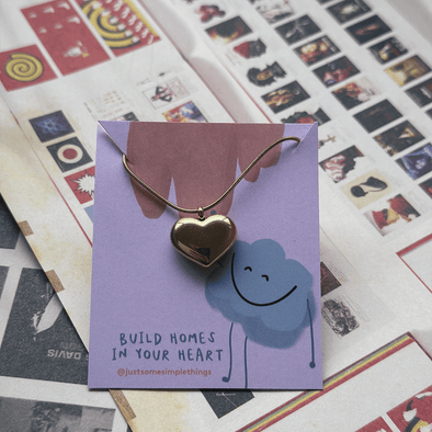 Build homes in your heart Necklace