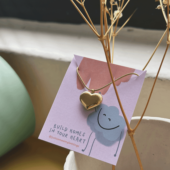 Build homes in your heart Necklace