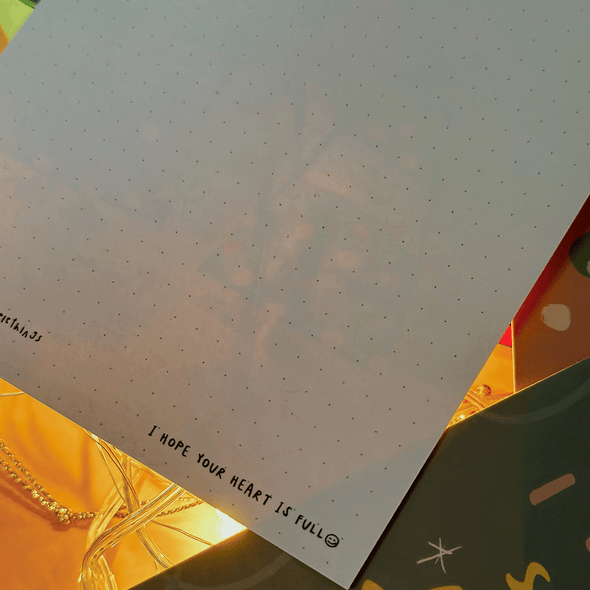 I hope the sparkles in your heart | Postcard