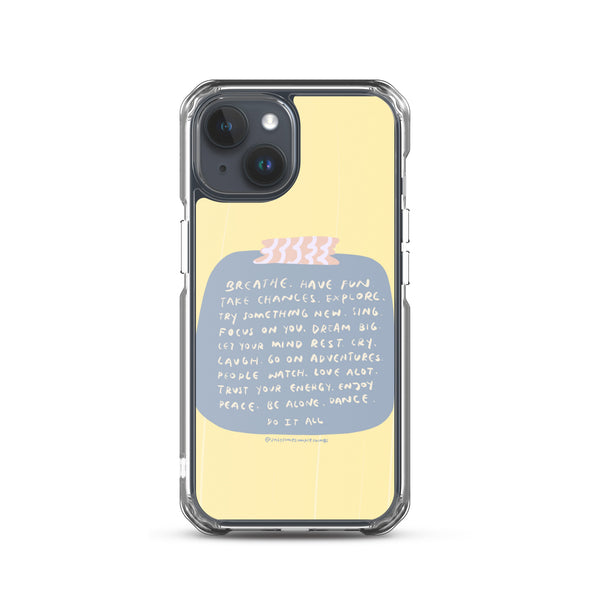 Take Chances iPhone Case