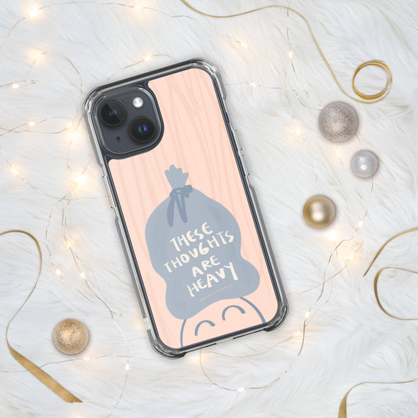 Heavy Thoughts iPhone Case