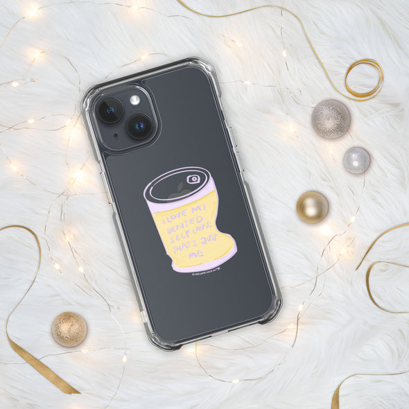Dented Self Transparent iPhone Case