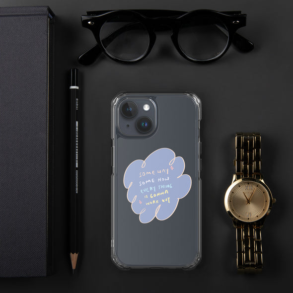 Everything is gonna work out Transparent iPhone Case