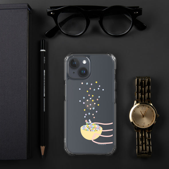 Sprinkles Bowl Transparent iPhone Case