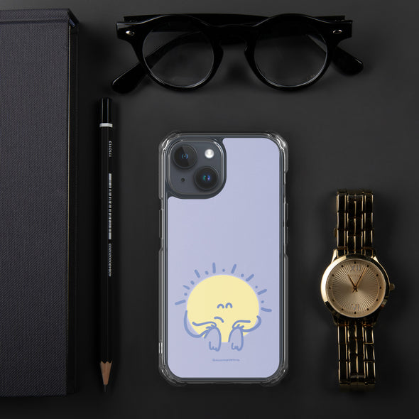 Dimmed Sun Transparent iPhone Case