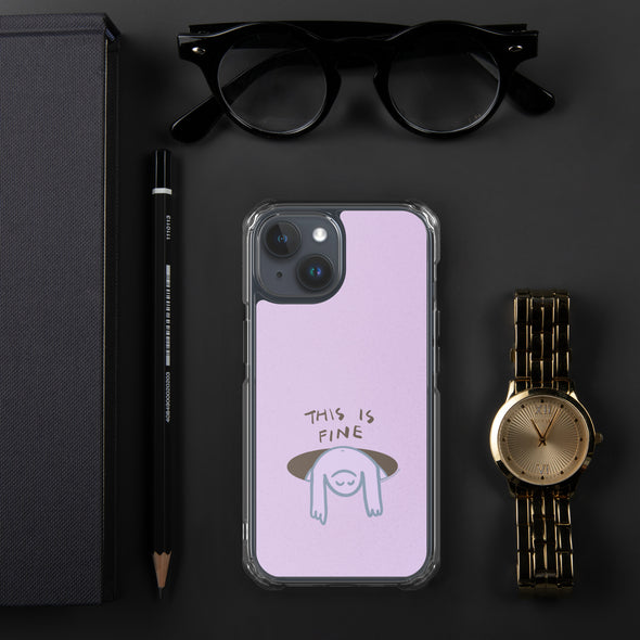 This is fine Transparent iPhone Case