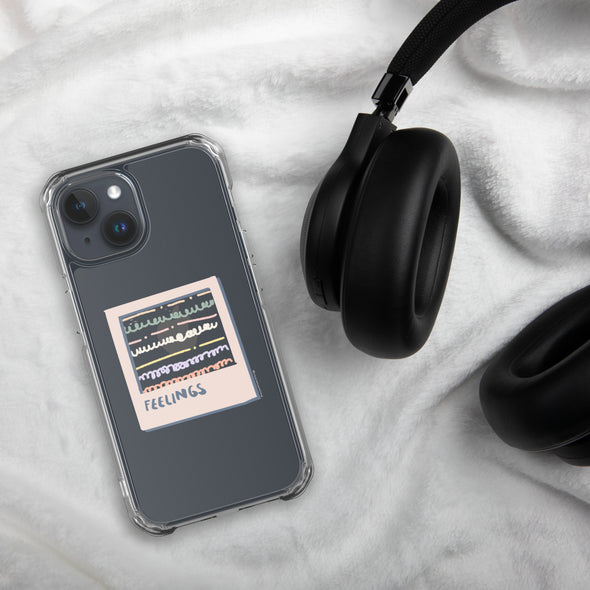 Feelings Transparent iPhone Case