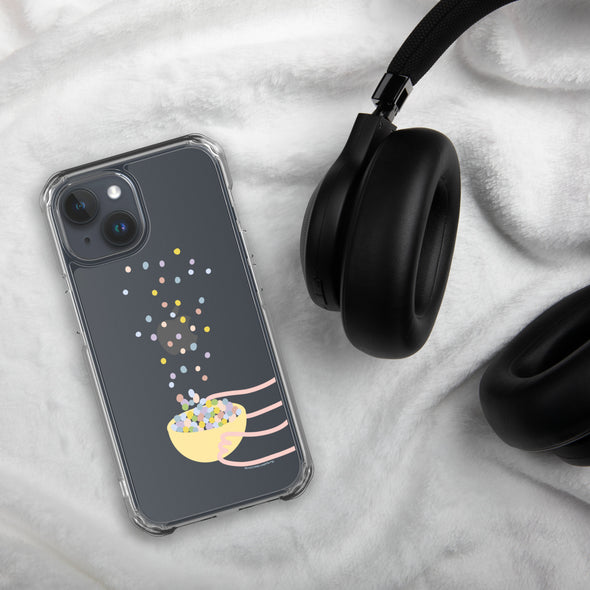 Sprinkles Bowl Transparent iPhone Case