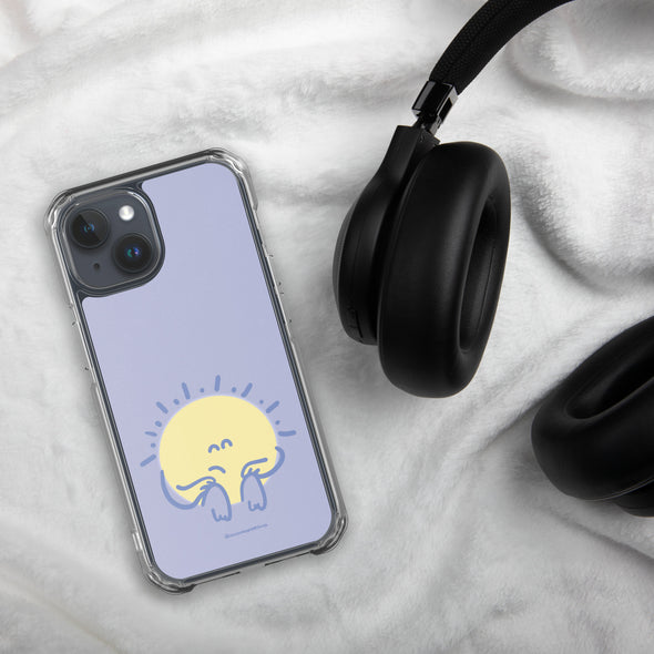 Dimmed Sun Transparent iPhone Case