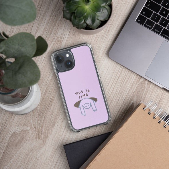 This is fine Transparent iPhone Case
