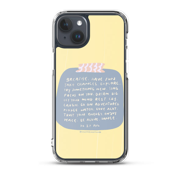 Take Chances iPhone Case