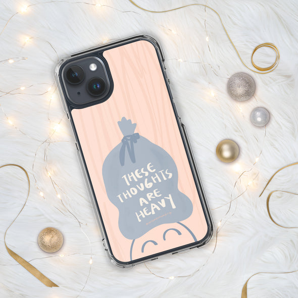Heavy Thoughts iPhone Case
