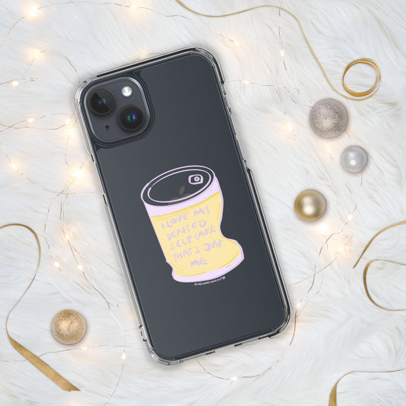 Dented Self Transparent iPhone Case