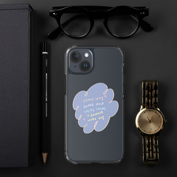 Everything is gonna work out Transparent iPhone Case