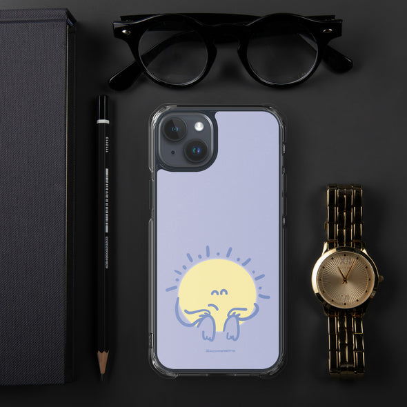 Dimmed Sun Transparent iPhone Case
