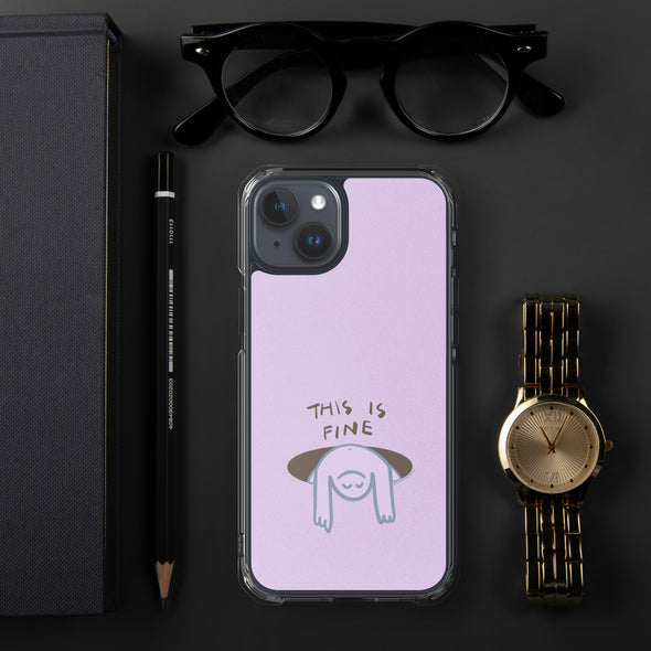 This is fine Transparent iPhone Case