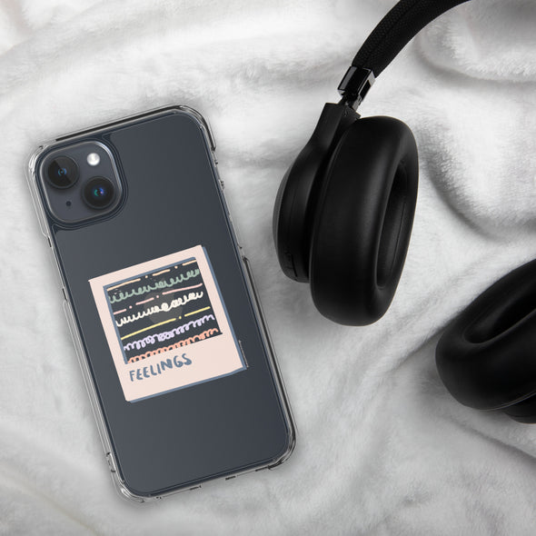Feelings Transparent iPhone Case