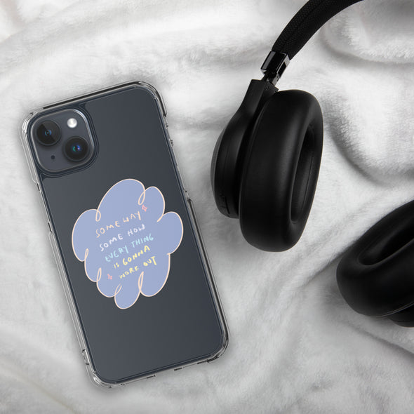Everything is gonna work out Transparent iPhone Case