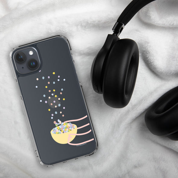 Sprinkles Bowl Transparent iPhone Case