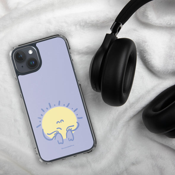 Dimmed Sun Transparent iPhone Case