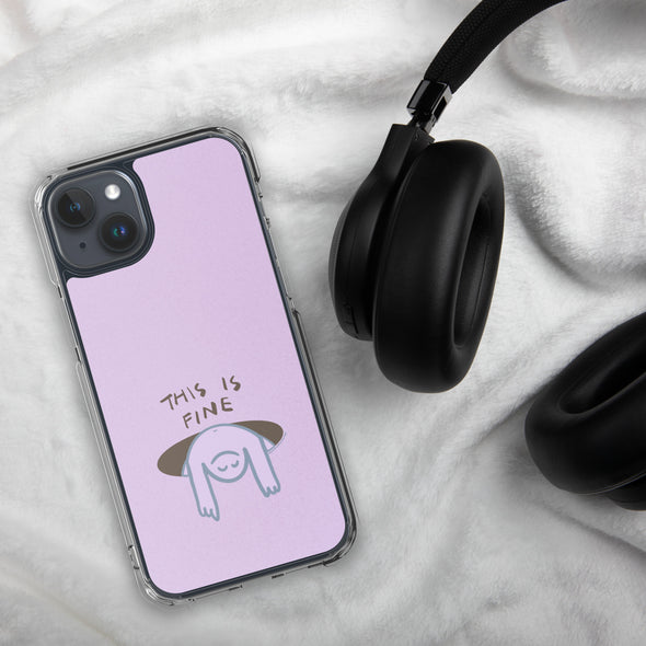 This is fine Transparent iPhone Case