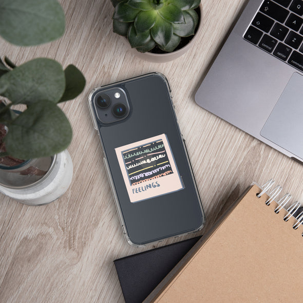 Feelings Transparent iPhone Case