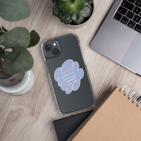Everything is gonna work out Transparent iPhone Case