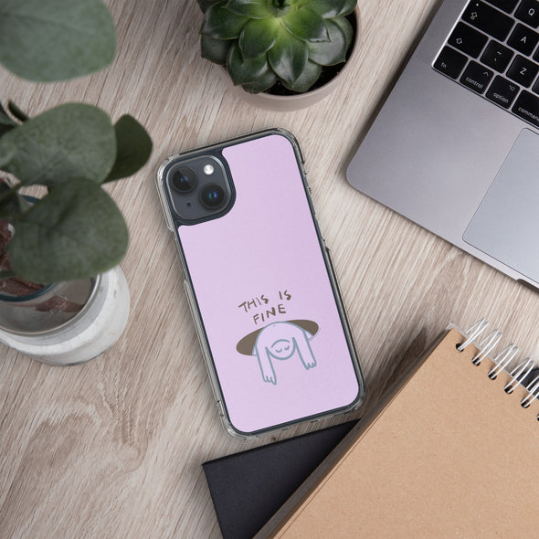 This is fine Transparent iPhone Case