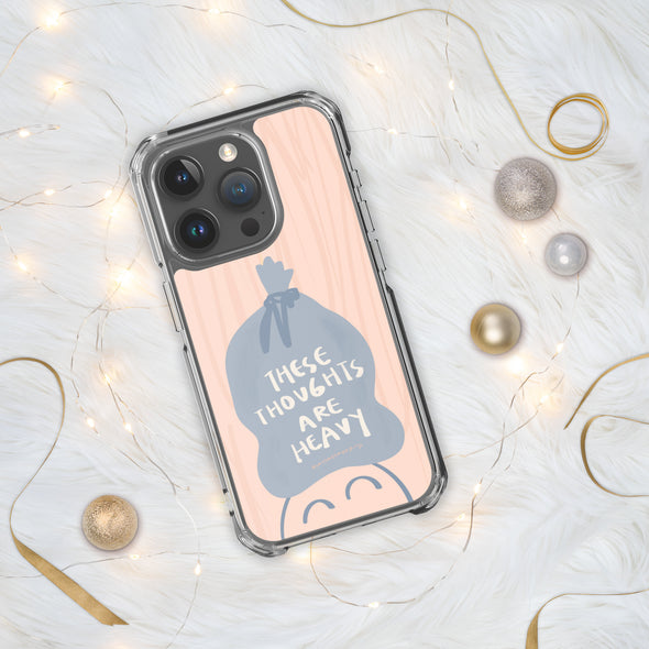 Heavy Thoughts iPhone Case