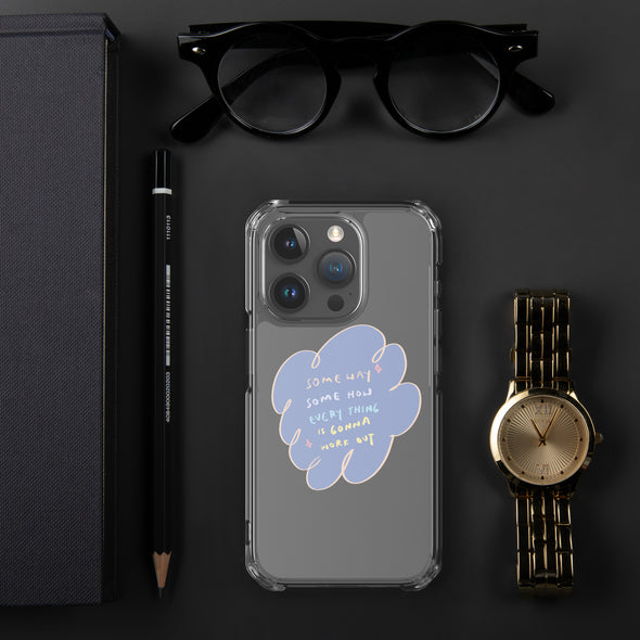 Everything is gonna work out Transparent iPhone Case