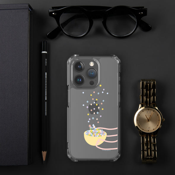 Sprinkles Bowl Transparent iPhone Case
