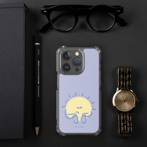 Dimmed Sun Transparent iPhone Case