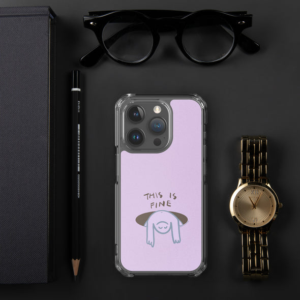 This is fine Transparent iPhone Case