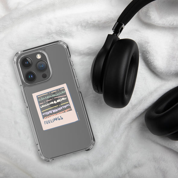 Feelings Transparent iPhone Case