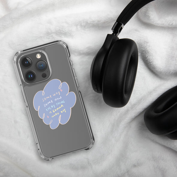 Everything is gonna work out Transparent iPhone Case