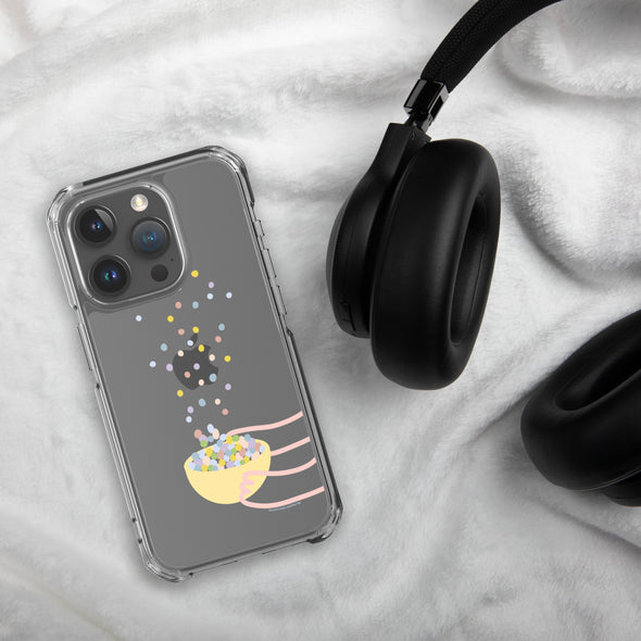 Sprinkles Bowl Transparent iPhone Case