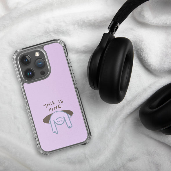 This is fine Transparent iPhone Case
