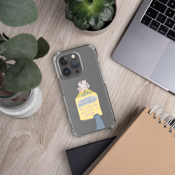 You have you and that is enough Transparent iPhone Case