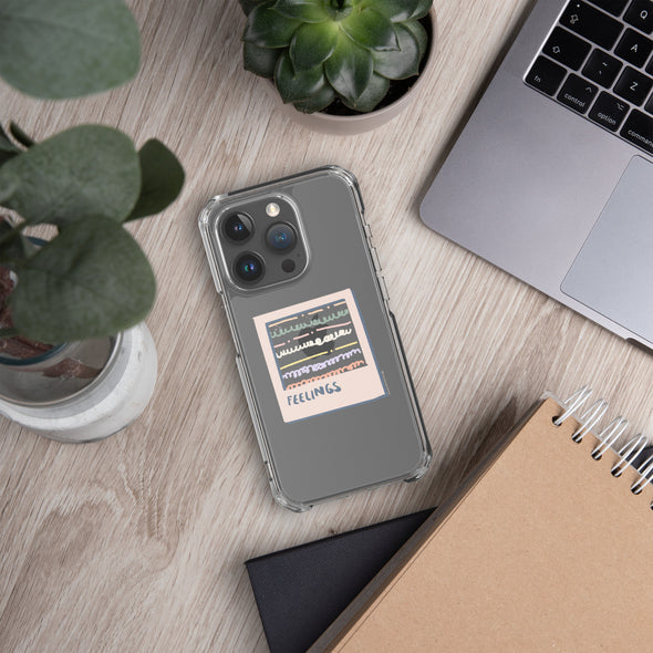 Feelings Transparent iPhone Case