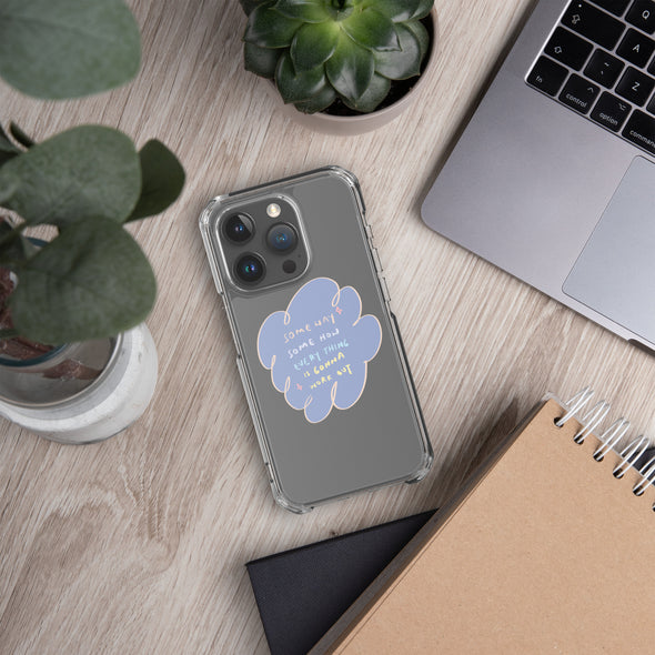 Everything is gonna work out Transparent iPhone Case