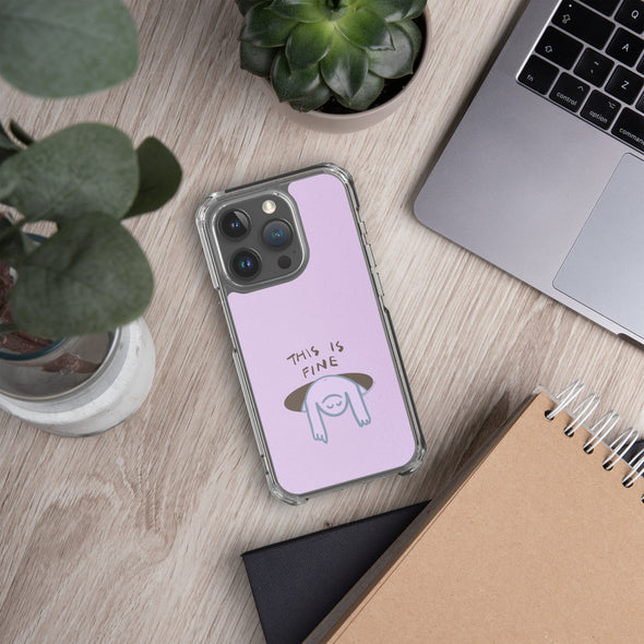 This is fine Transparent iPhone Case
