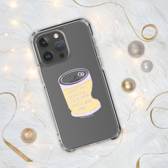 Dented Self Transparent iPhone Case