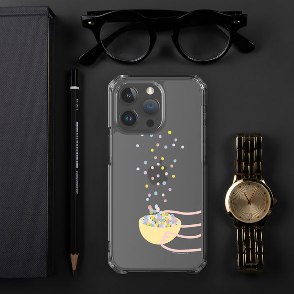 Sprinkles Bowl Transparent iPhone Case