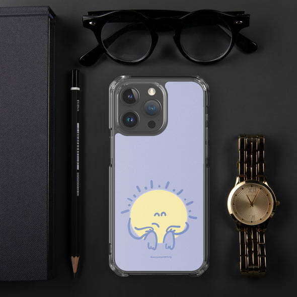 Dimmed Sun Transparent iPhone Case