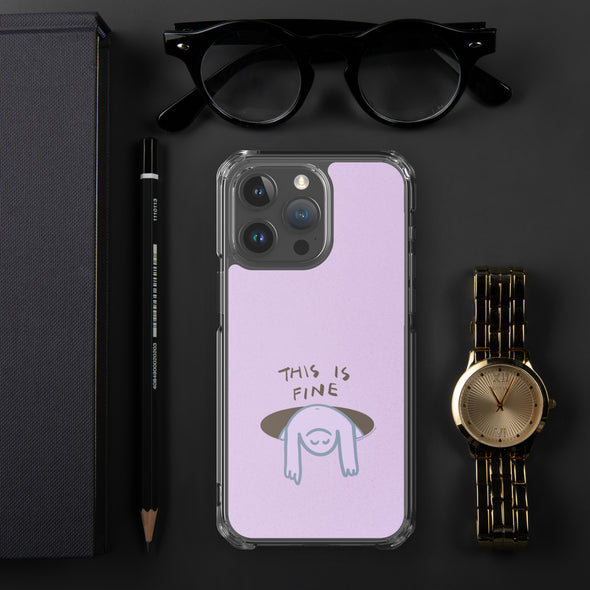 This is fine Transparent iPhone Case