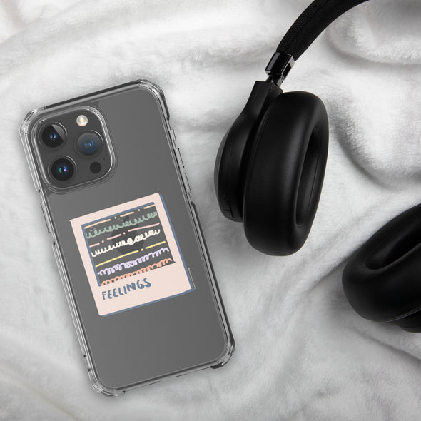 Feelings Transparent iPhone Case