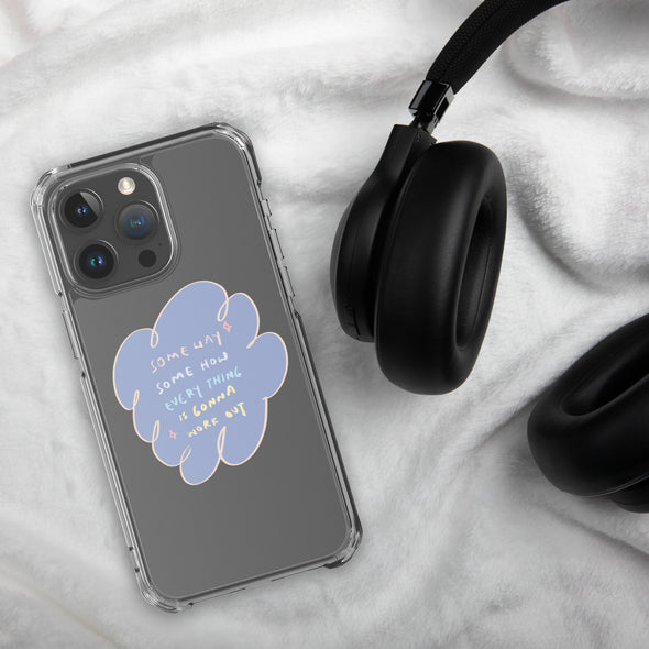 Everything is gonna work out Transparent iPhone Case