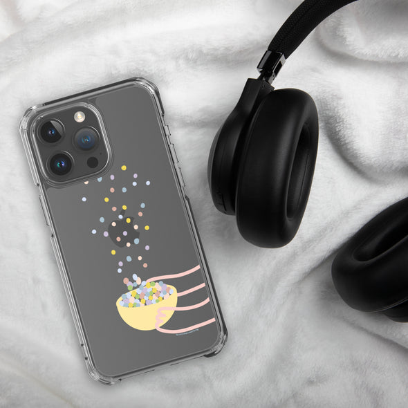 Sprinkles Bowl Transparent iPhone Case